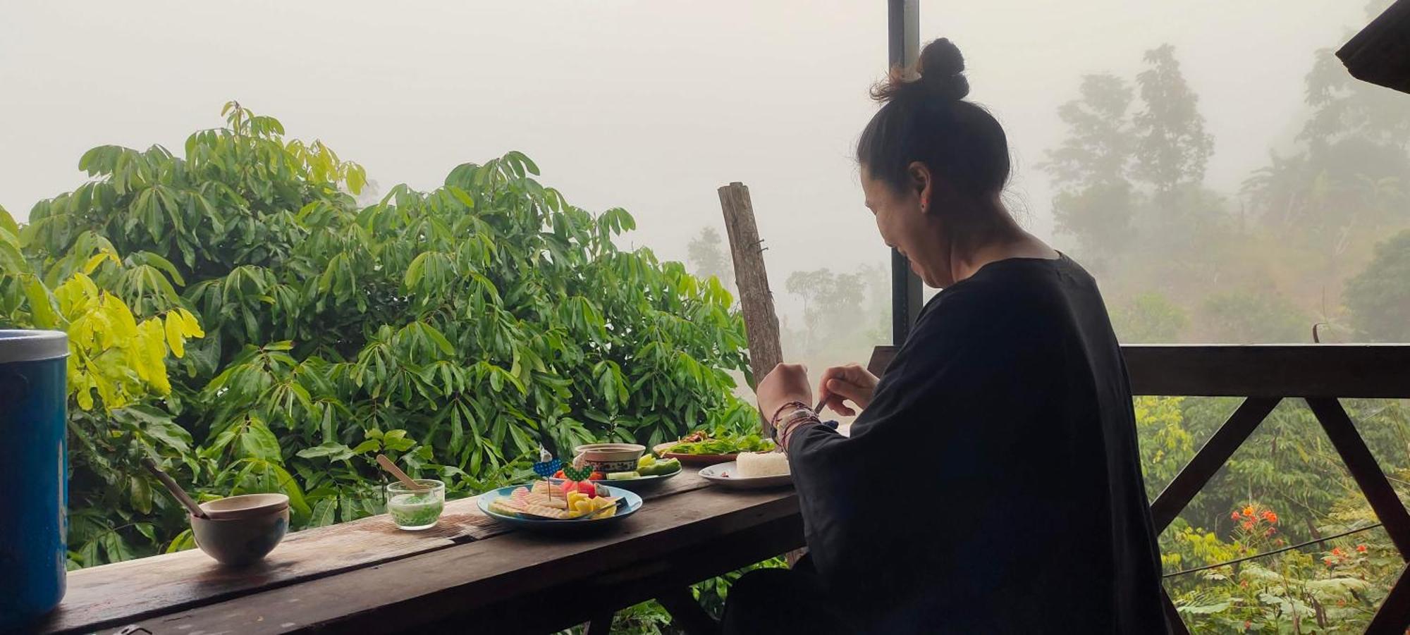 Baan 2 Dao Farmstay Чианг Дао Экстерьер фото