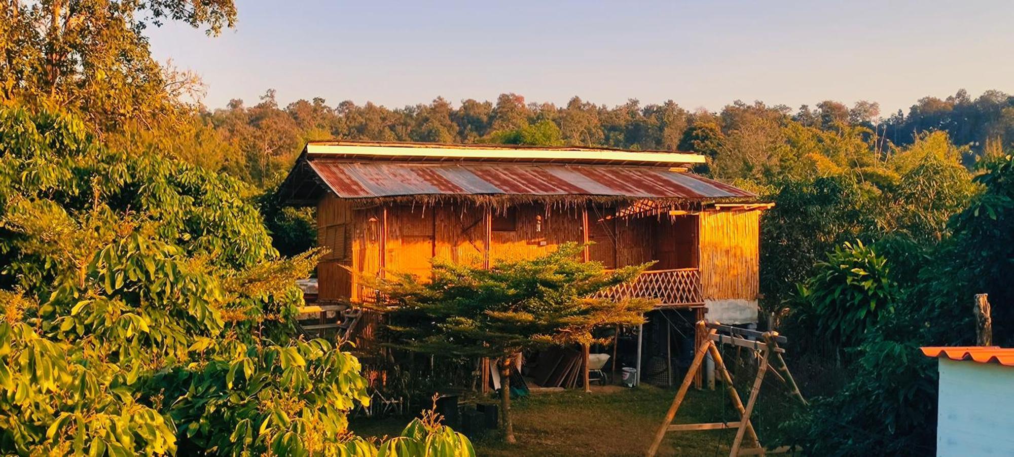 Baan 2 Dao Farmstay Чианг Дао Экстерьер фото